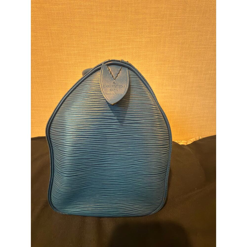 Louis Vuitton speedy 25 - blue EPI Boston bag - Picture 11 of 12